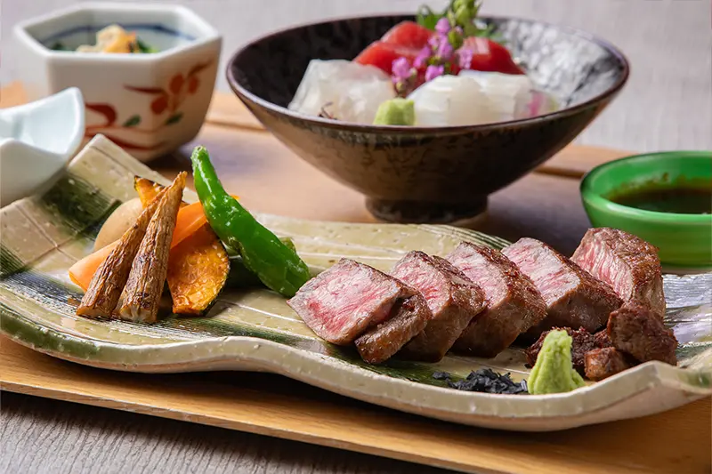 国産牛焼御膳
